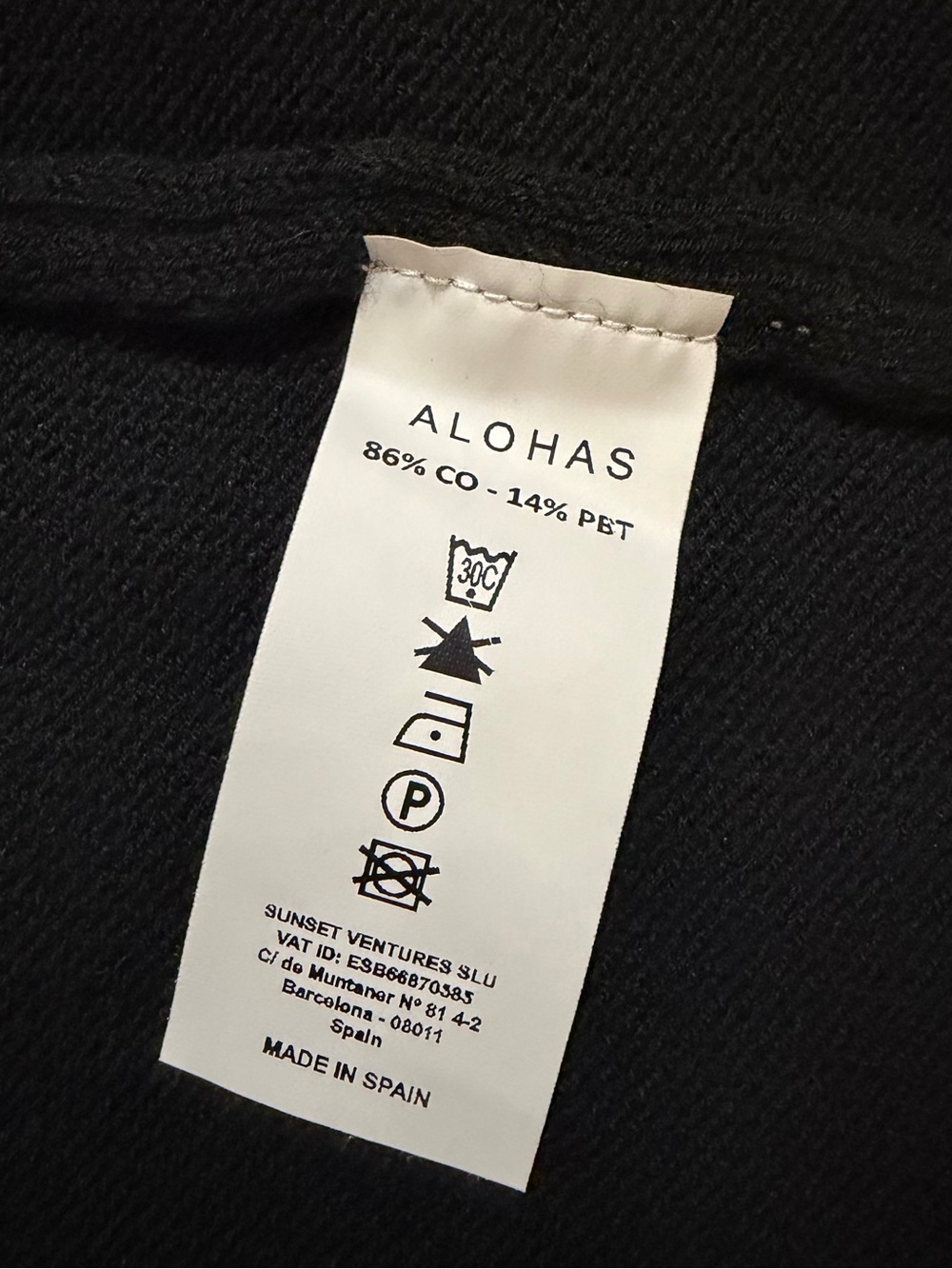 ALOHAS Delicate Strap Knit Dress Black Size S - Picture 9 of 16
